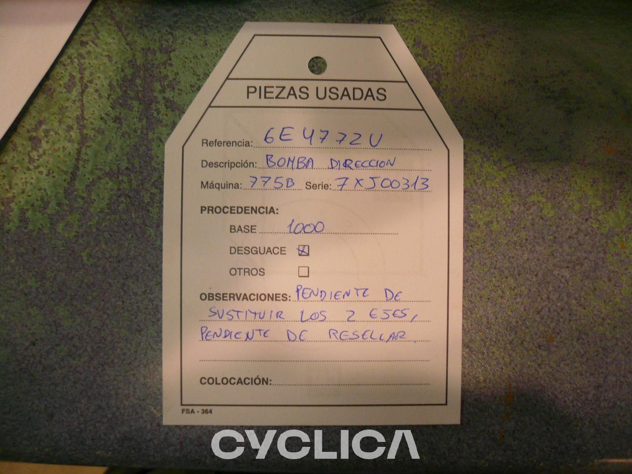 Hidraulični 775B 6E4772 - 3