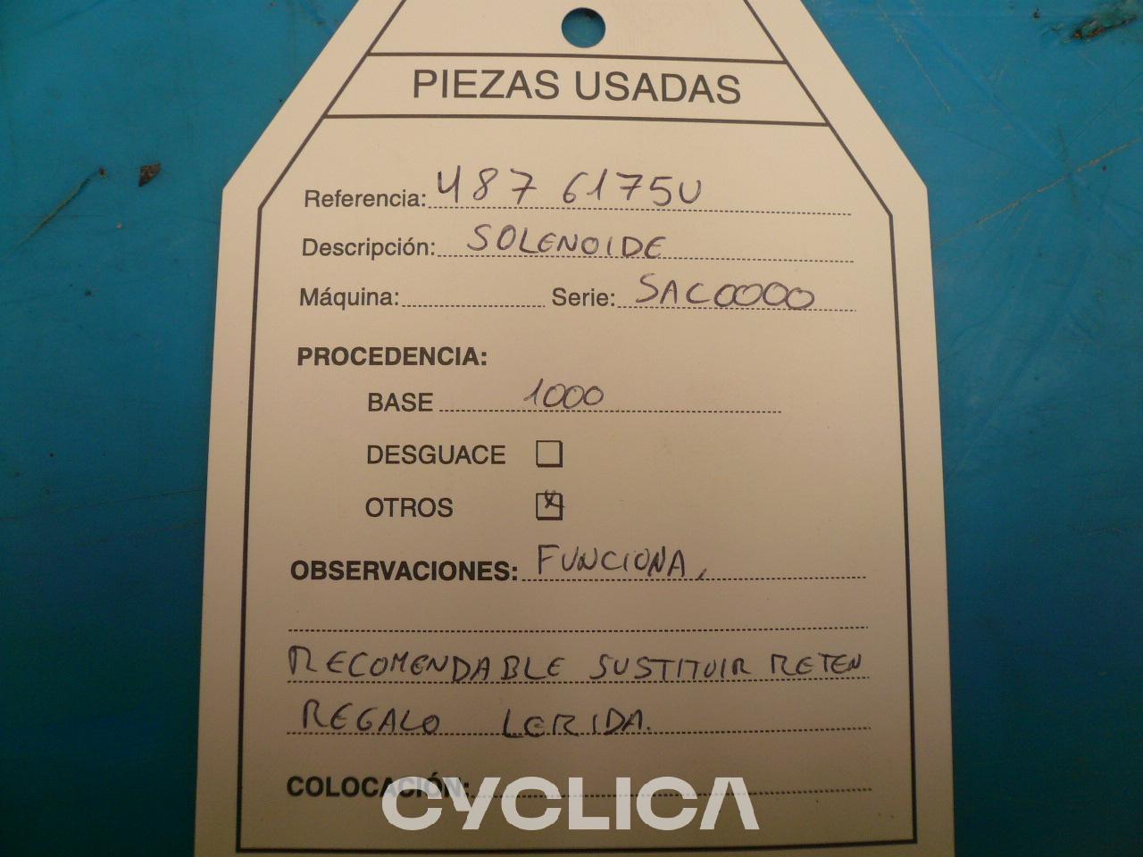 Idraulico  PIEZAS US 4876175 - 3