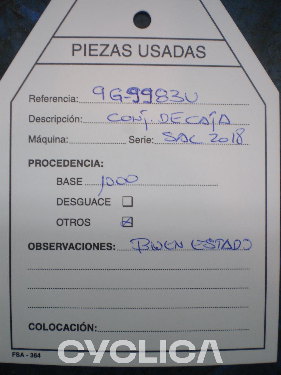 Grupe fuqie  PIEZAS US 9G9983 - 3