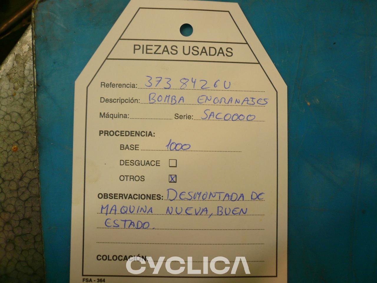 Hidráulico  PIEZAS US 3738426 - 2