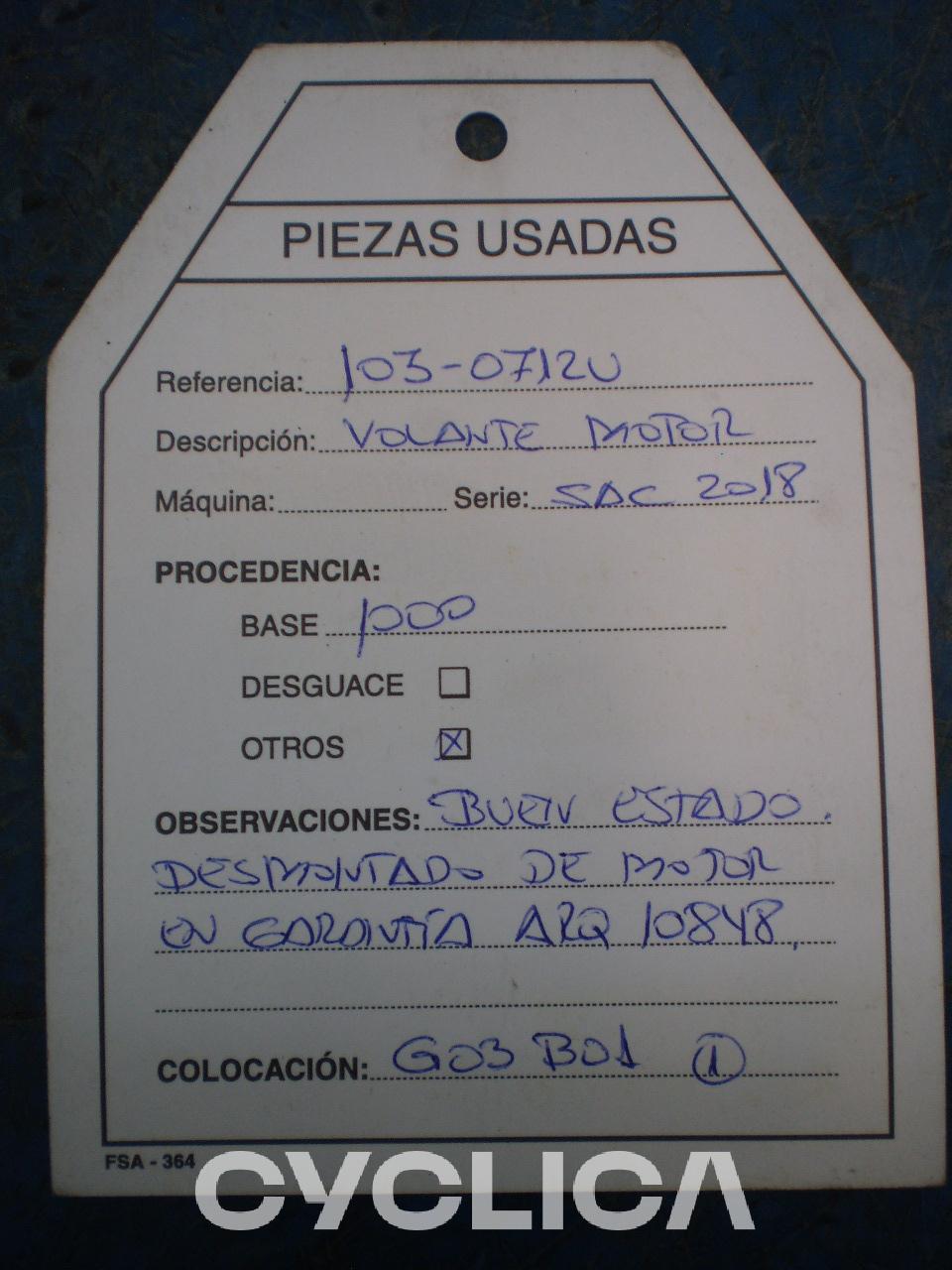 Engine  PIEZAS US 1030712 - 2