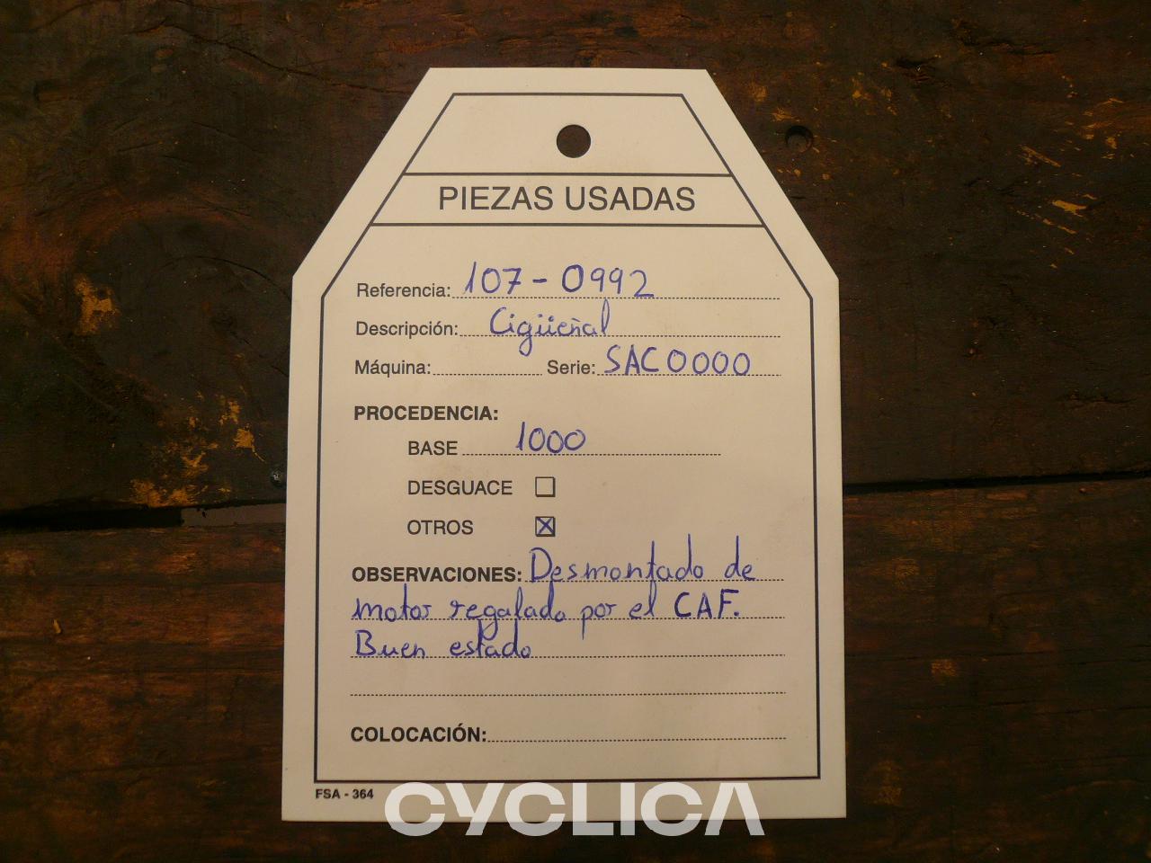 Motor PIEZAS US 1070992 - 3