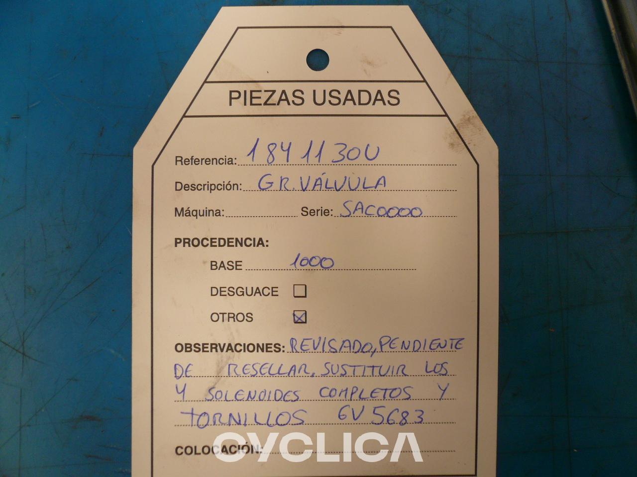 Hidraulični PIEZAS US 1841130 - 3