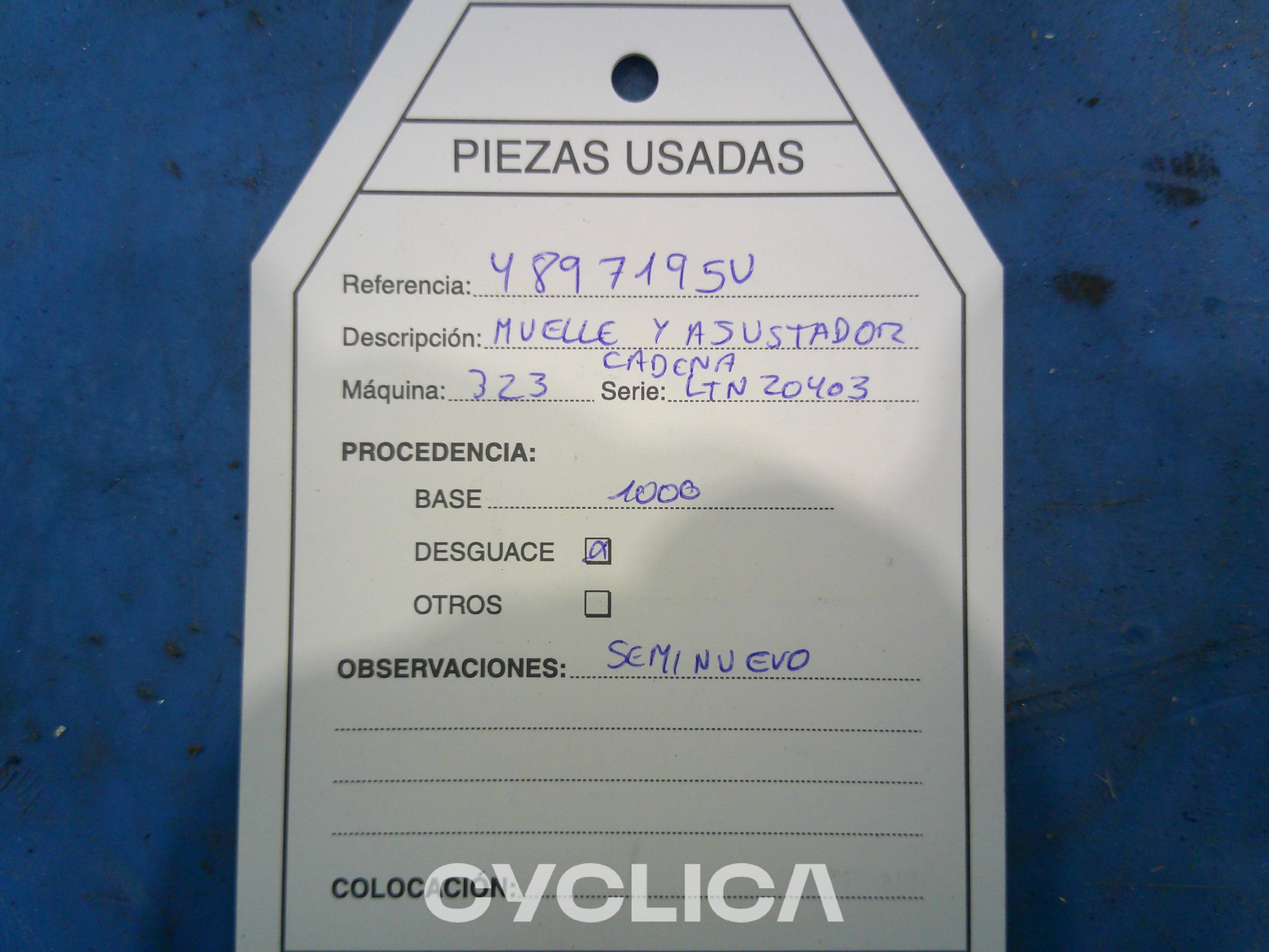 Peças de corrida 323L 4897195 - 2