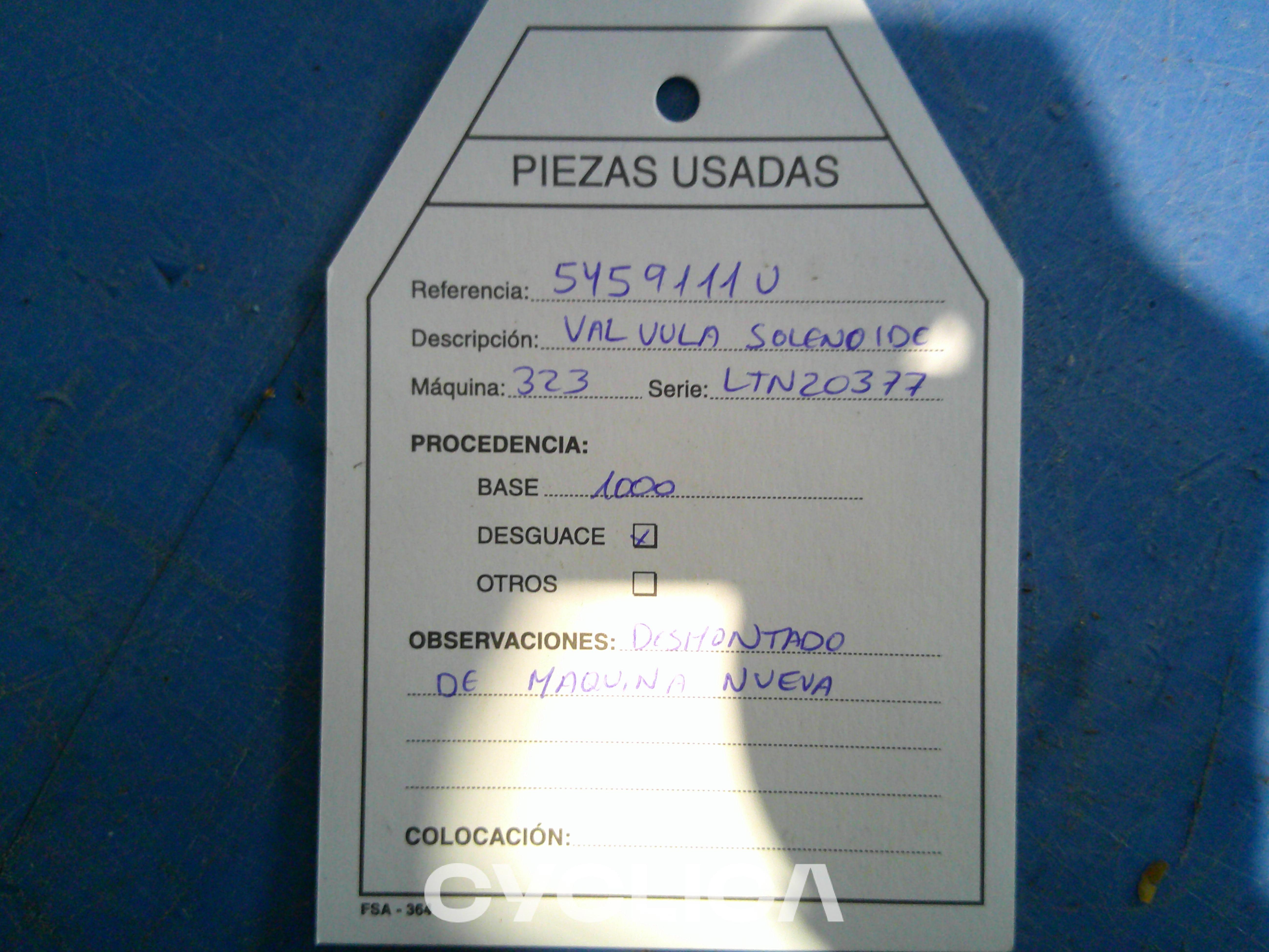 Idraulico 320G 5459111 - 3