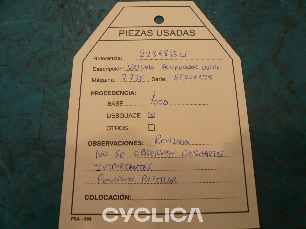 Hidraulični  773F 2286815 - 3