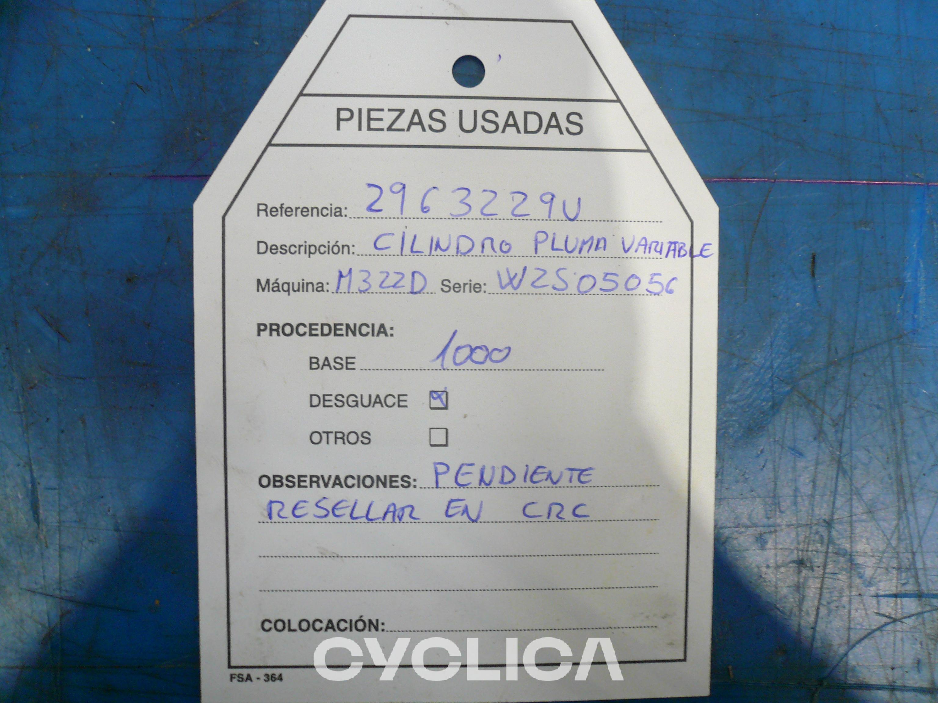 Hidraulike  M322D 2963229 - 3