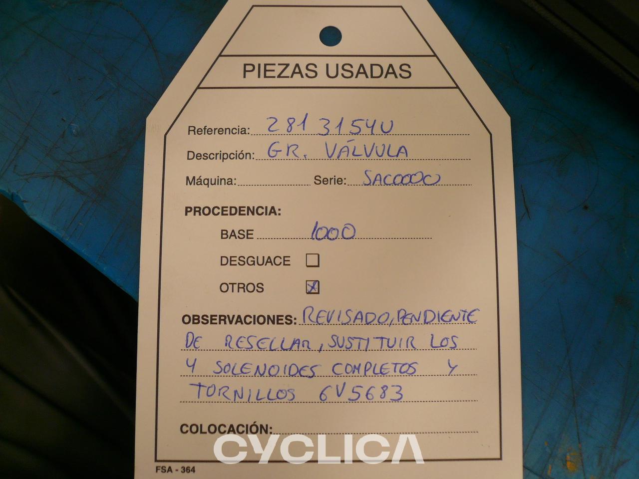 Hidraulike PIEZAS US 2813154 - 3