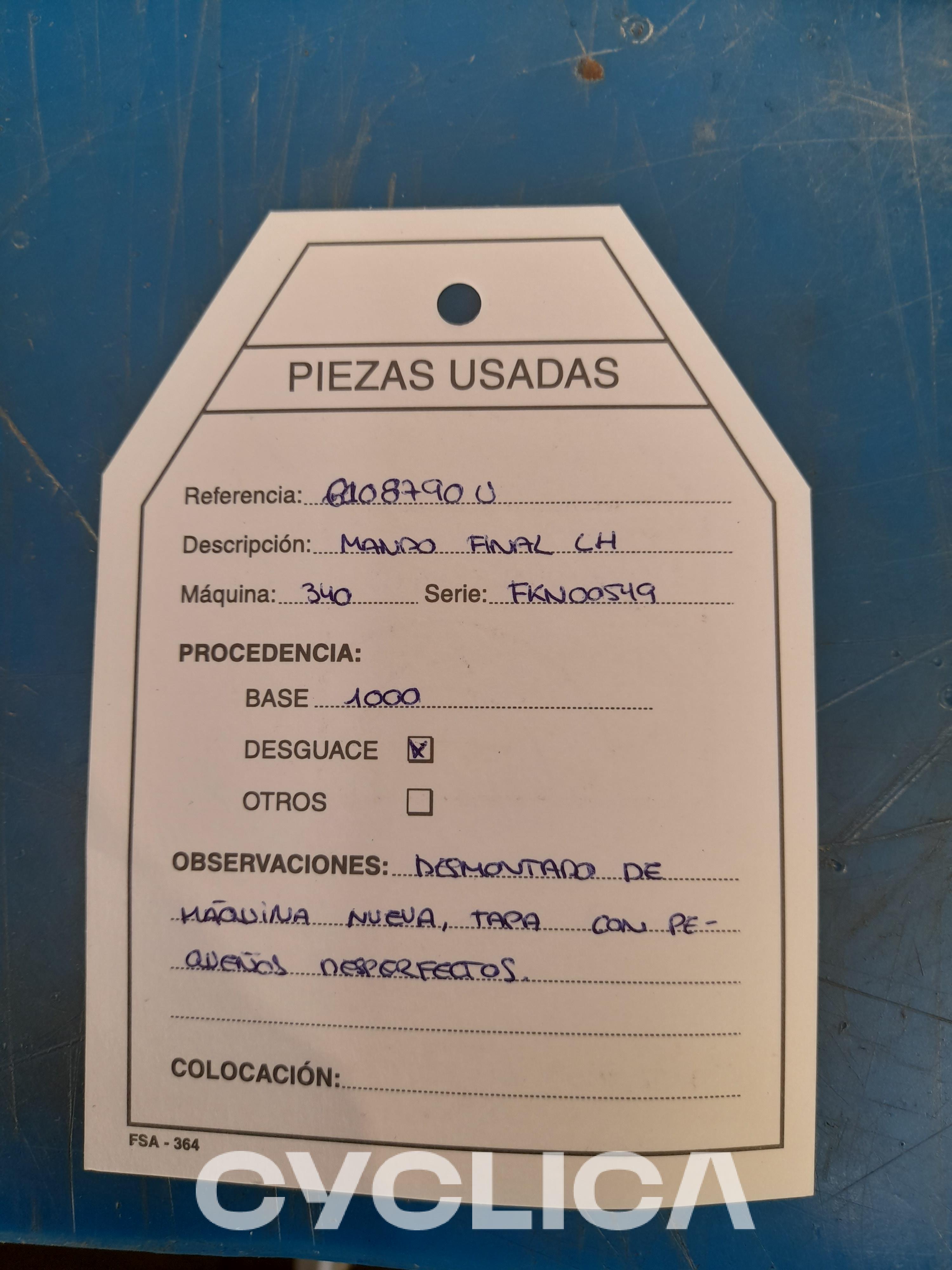 Trem de força  340L 6108790 - 2