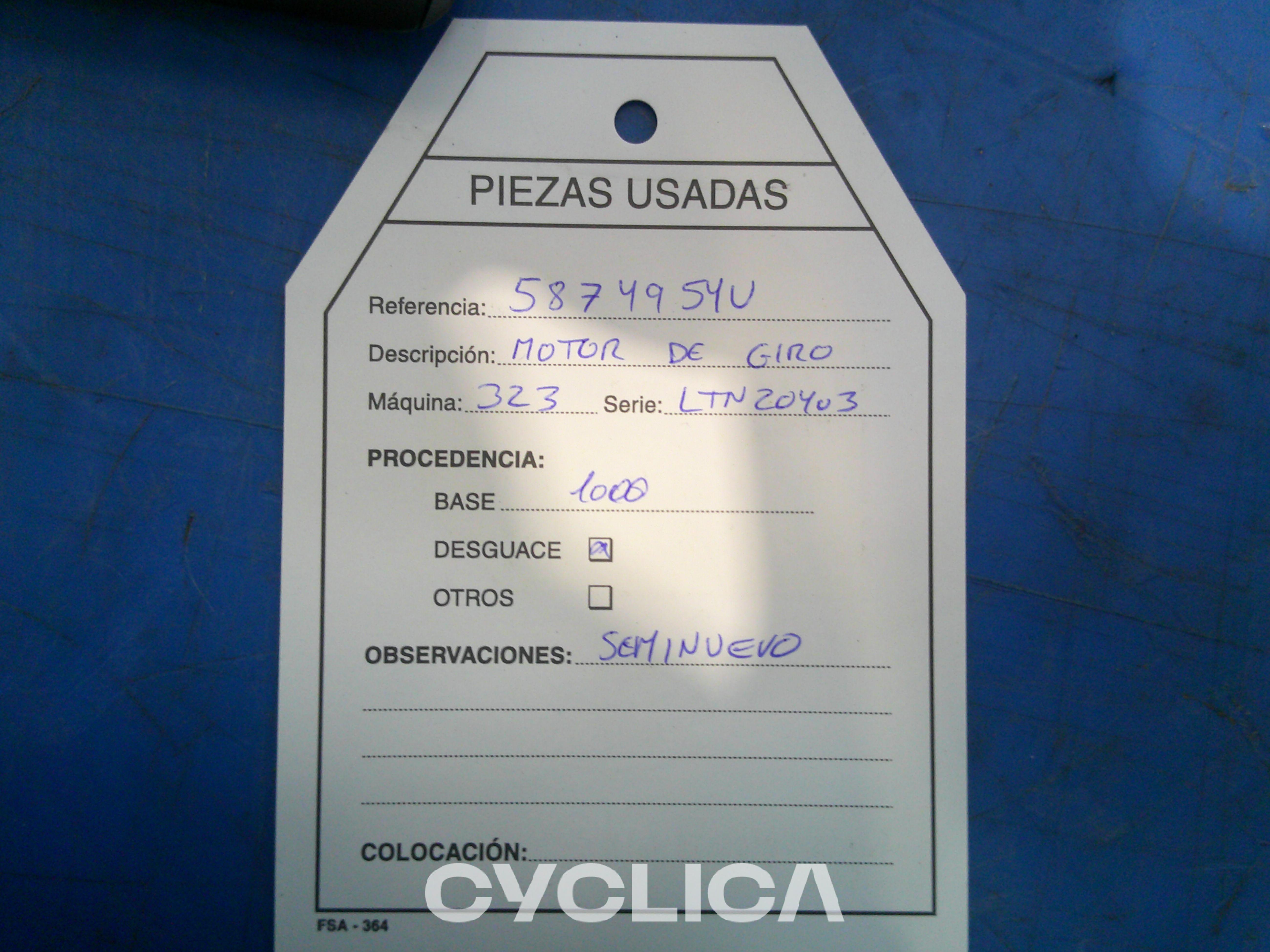 Hidráulico 323L 5874954 - 2