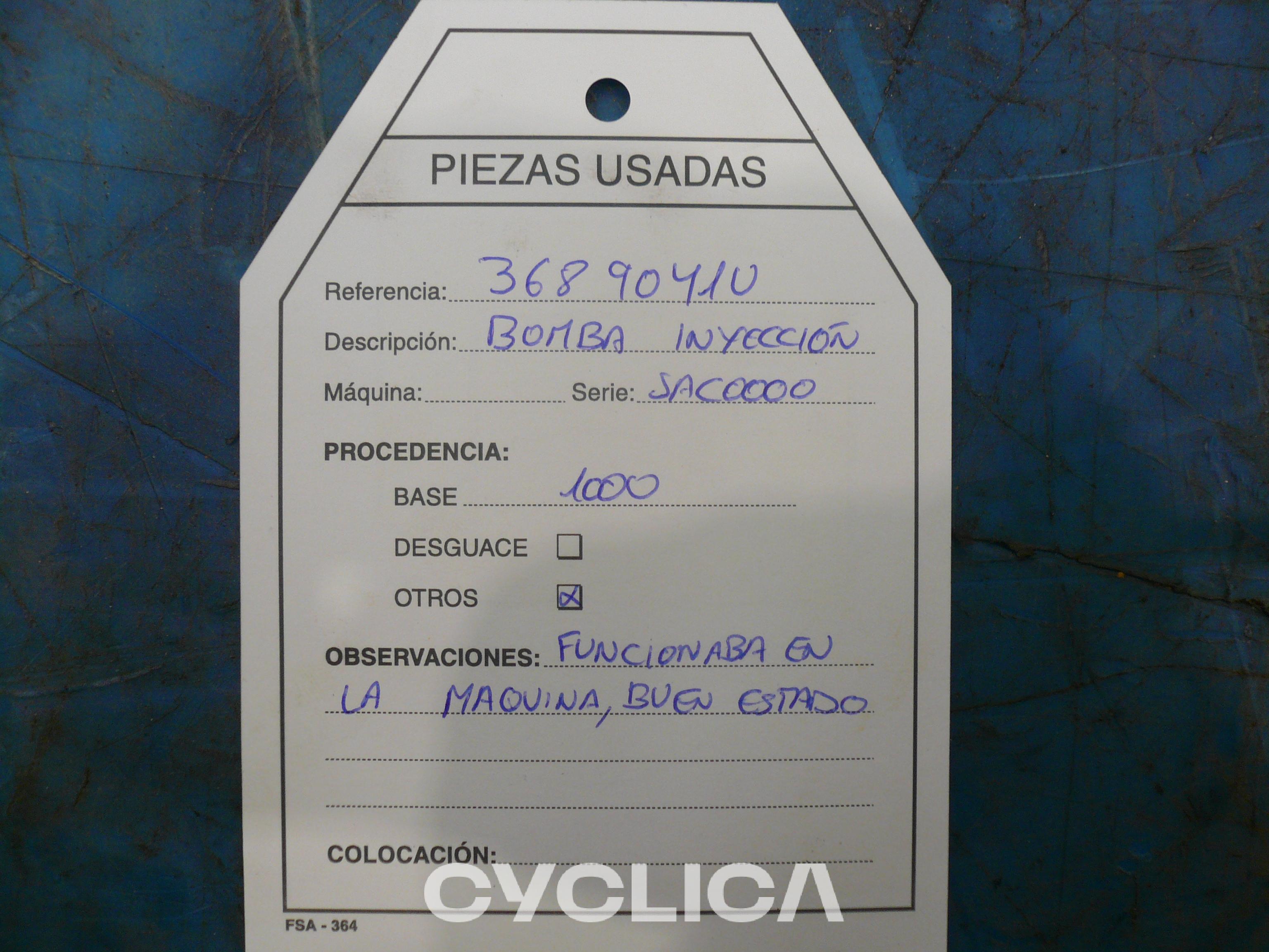 Motor  PIEZAS US 3689041 - 3