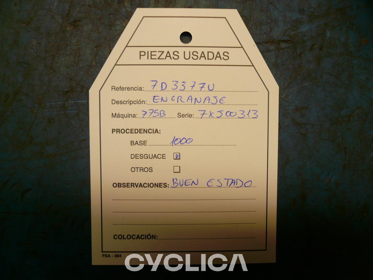 Tren de fuerza  773B 7D3377 - 3