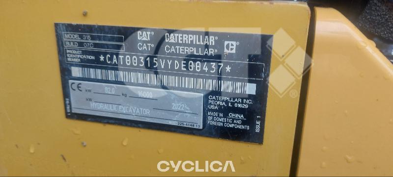 Excavadoras de cadenas  315 NG YDE00437 - 8