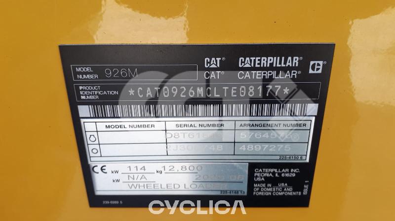 Palas cargadoras de ruedas  926M LTE08177 - 8