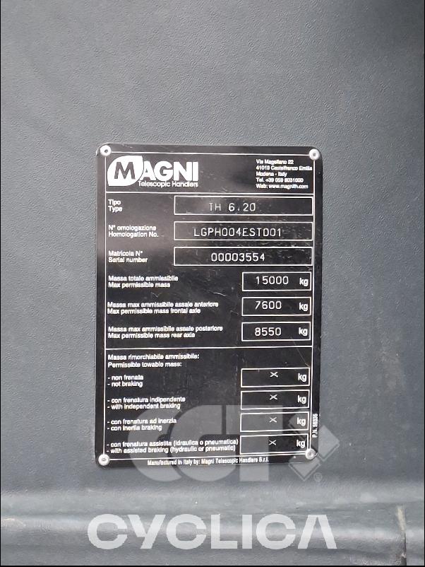 Ostala rabljena oprema za gradbeništvo  TH 6.20 00003### - 12