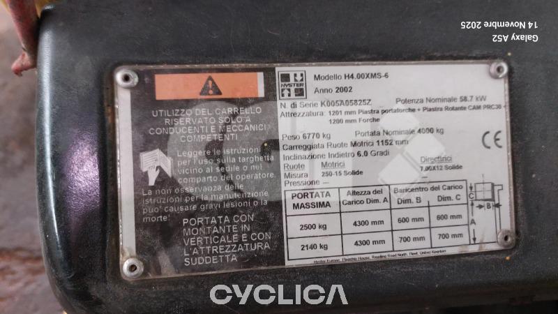 Друга користена градежна опрема  H4.00XM5 5A05825Z - 8