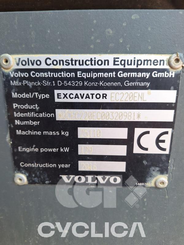 Ровокопачи-гасеничари EC220E 320981 - 5