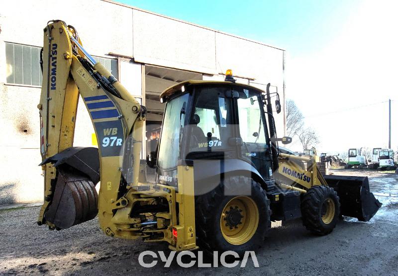 Ngarkues/Gërmues me Rrota  WB97R-8 F60040 - 6