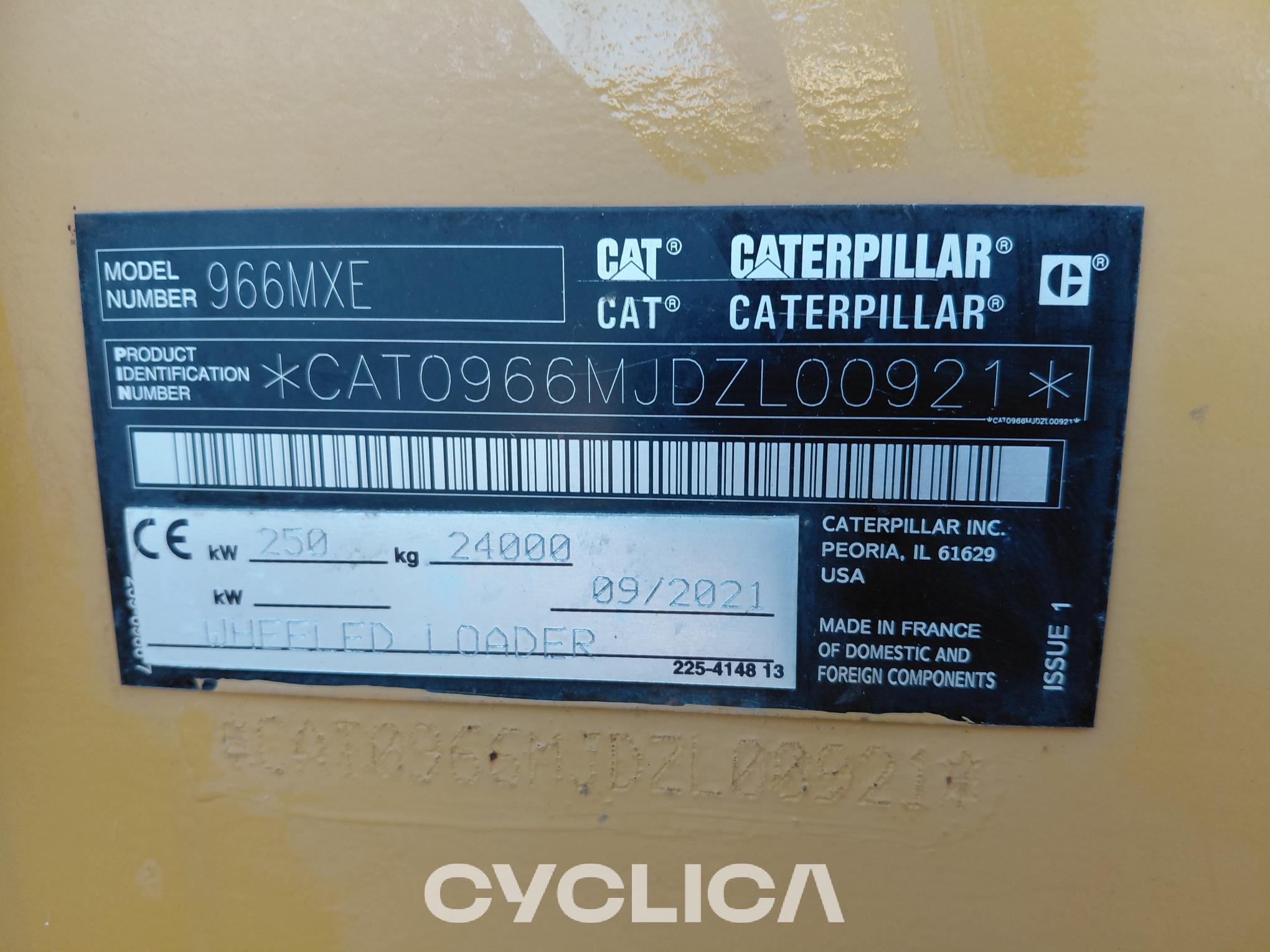 Wheel loaders  966M XE DZL00921 - 5