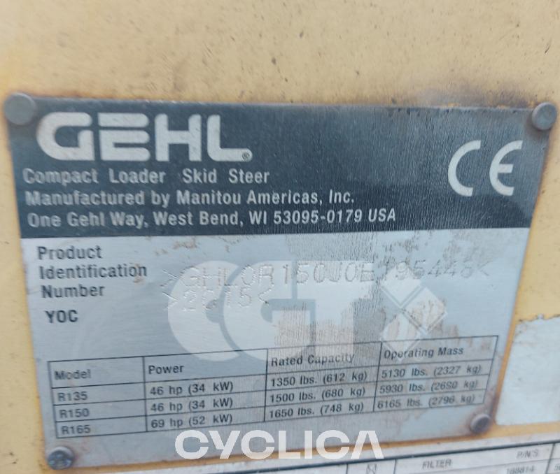 Mini carregadoras R150 J0E195448 - 10