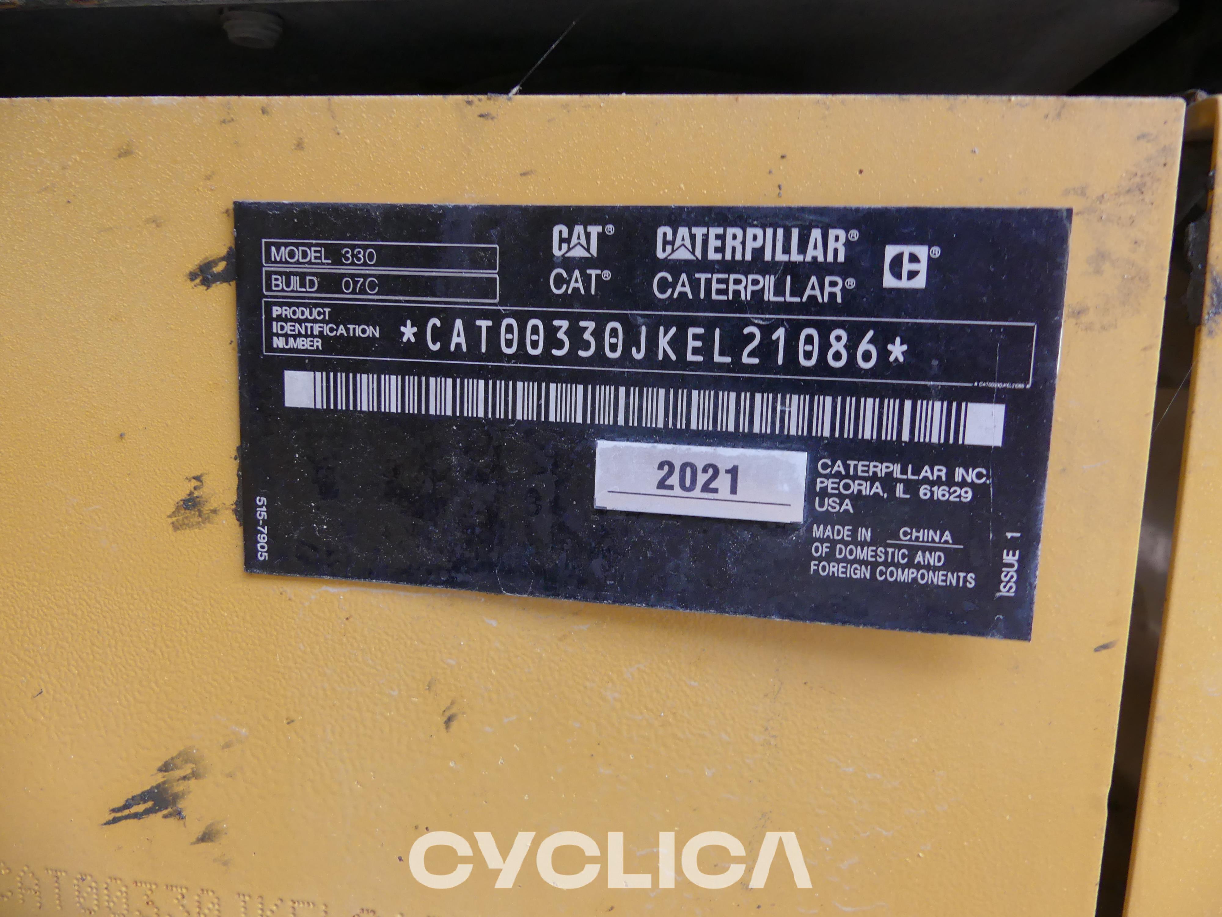 Crawler excavators  330-07 KEL21086 - 2