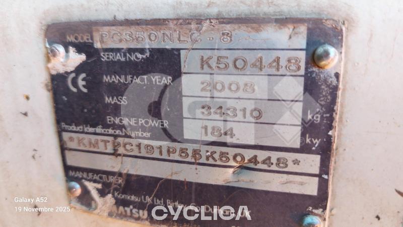 Crawler excavators  PC350 K50448 - 9