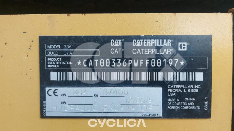 Eskavatorë me Zinxhirë  336 NG WFF00197 - 16