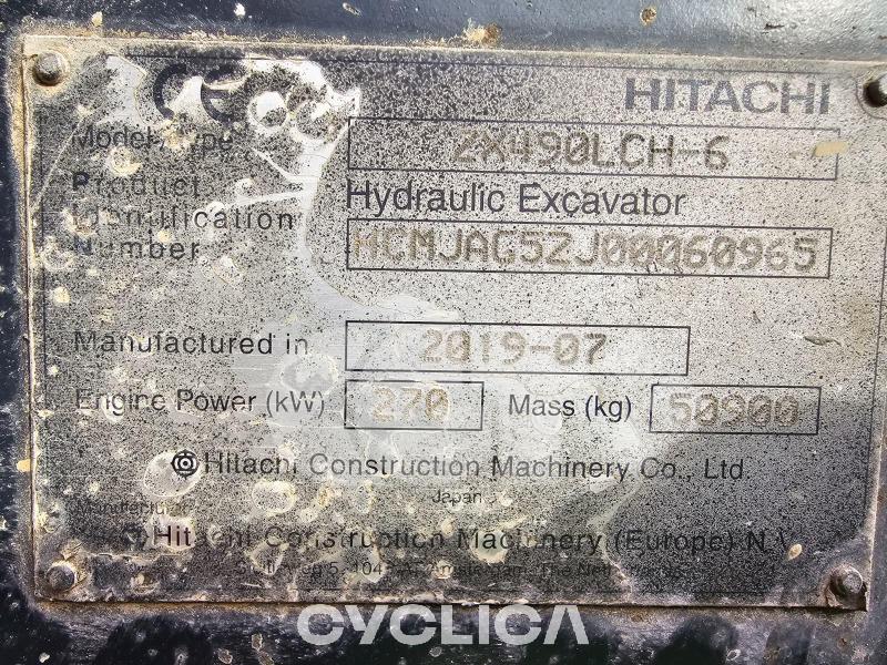 Pelles sur chenilles  ZX490-6 MCMJAG5ZT00060### - 16