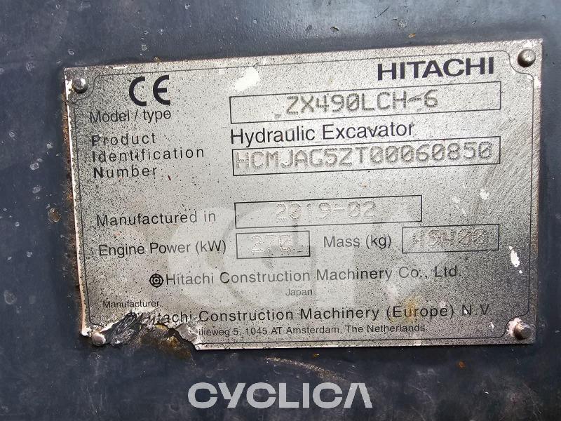 Pelles sur chenilles  ZX490-6 MCMJAG5ZT00060### - 17