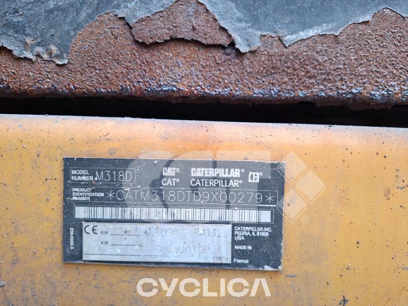 Escavatori gommati  M318D MH D9X00### - 11