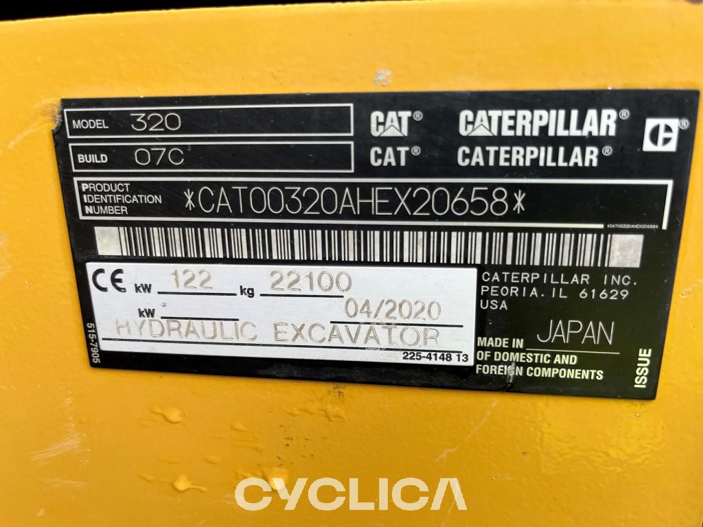 Escavadora de rastos  320 HEX20658 - 5