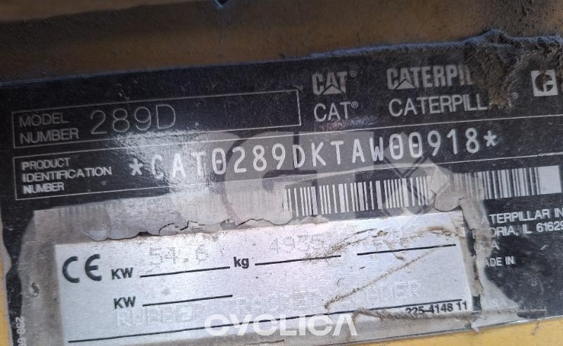 Mini Pás Carregadoras  289D TAW00### - 9