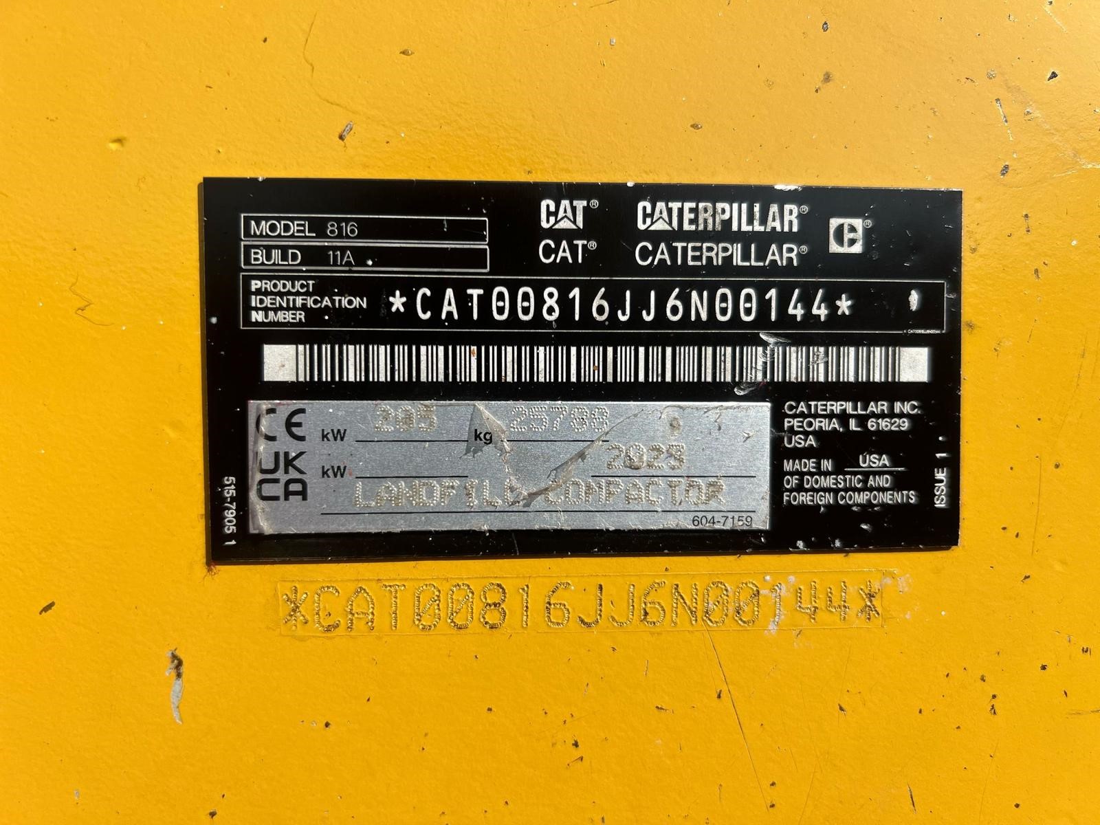 Compactadores  816K J6N00144 - 4