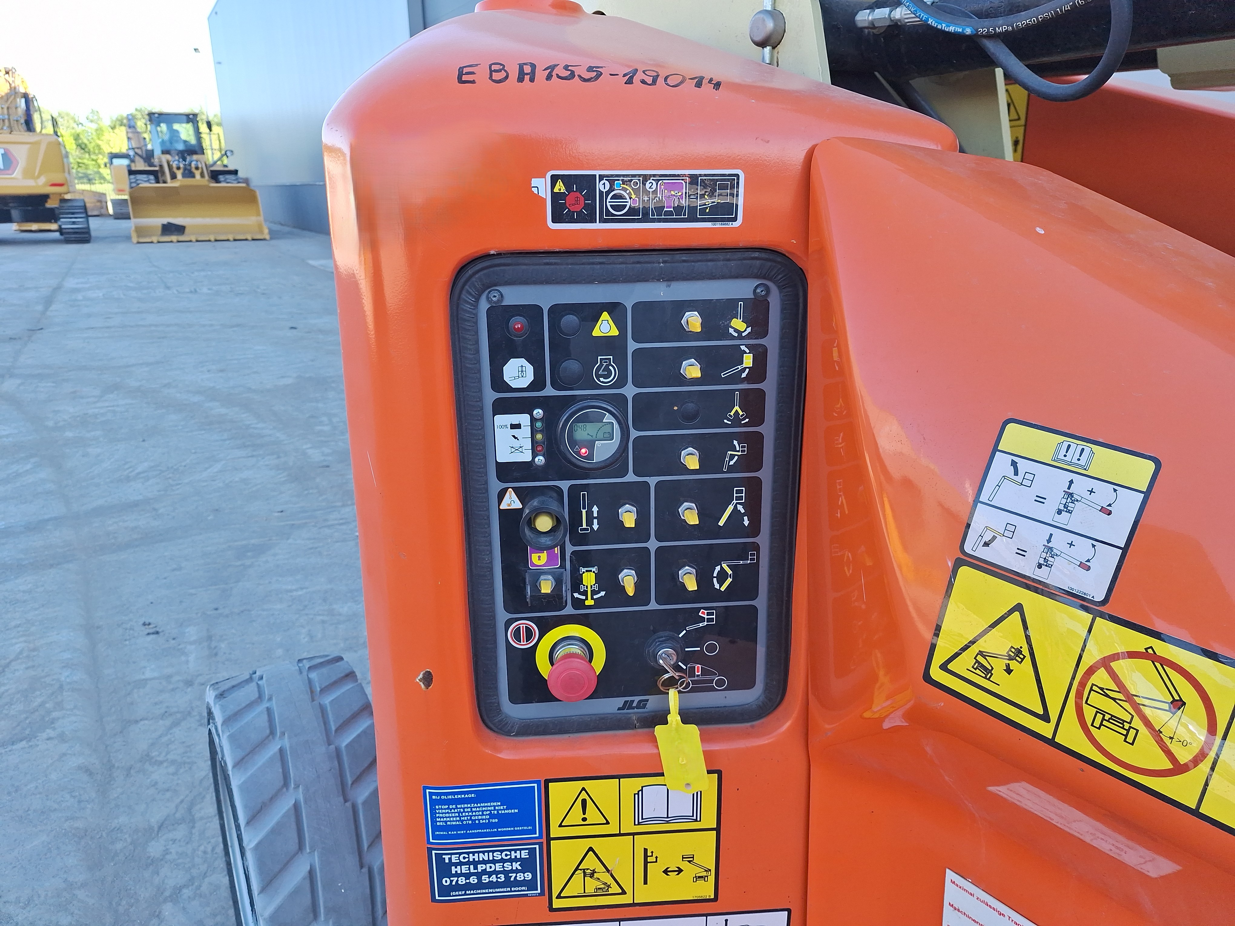 Elevadores de lança articulada  E450AJ 300257687 - 6