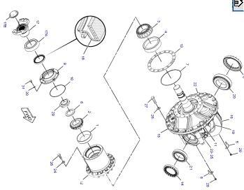 Power train  PIEZAS US 2527848